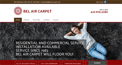 Desktop Screenshot of hardwoodbelaircarpet.com